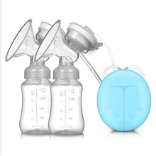 Load image into Gallery viewer, Double Bilateral Electric Breast Pump Milker Suction Large Automatic Massage Postpartum Milk Maker Bebes Accesorios
